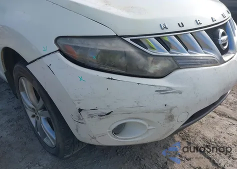 2010 Nissan Murano Le z USA, uszkodzony, nr VIN JN8AZ1MU3AW020680